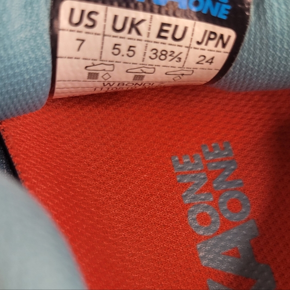 Hoka Women's Shoes in Light Blue and White - Picture 5 of 5